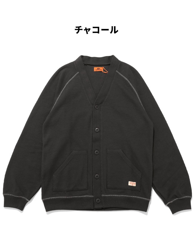 クリフメイヤー[公式] ハニカムワッフルVカーデ MENS 2537807