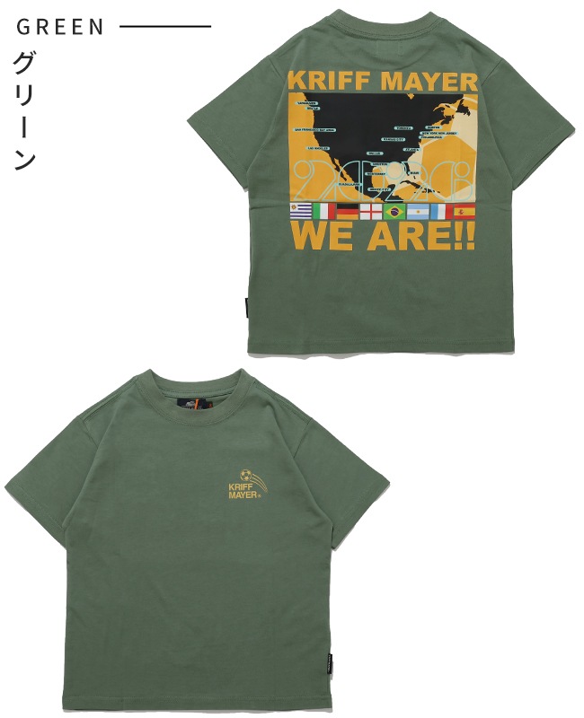 クリフメイヤー[公式] 天竺プリントT(サッカー) KIDS J2557825 | KIDS