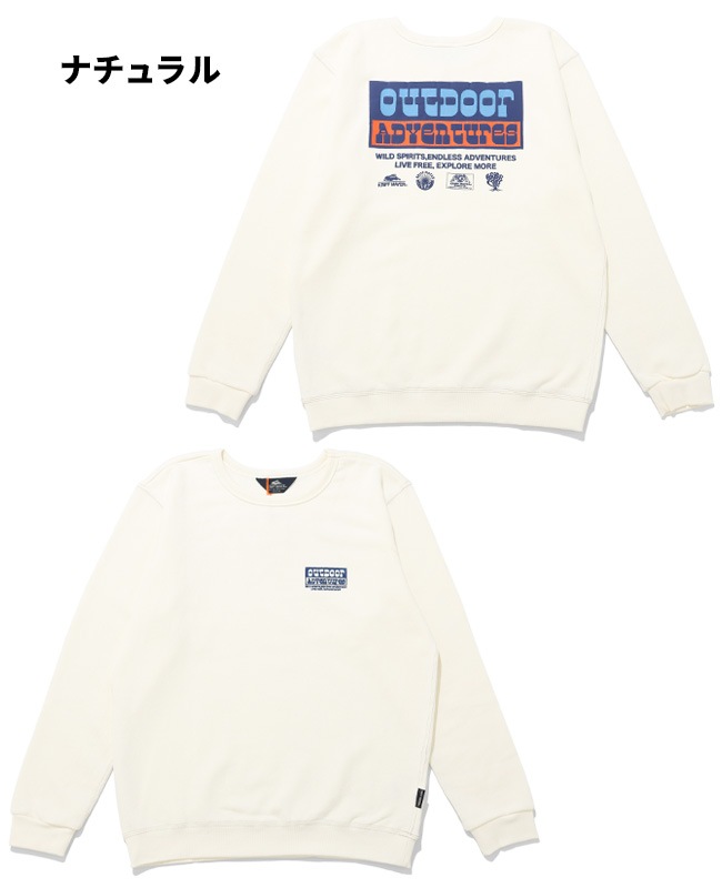 クリフメイヤー[公式] ざっくり裏毛クルー MENS 2617802