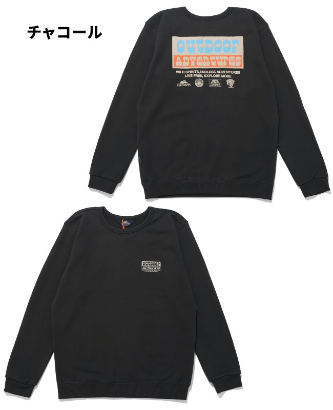 クリフメイヤー[公式] ざっくり裏毛クルー MENS 2617802