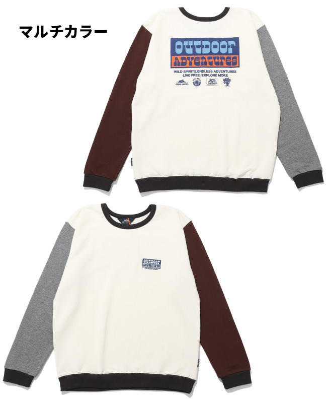 クリフメイヤー[公式] ざっくり裏毛クルー MENS 2617802