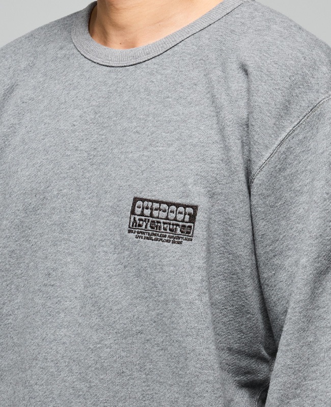 クリフメイヤー[公式] ざっくり裏毛クルー MENS 2617802