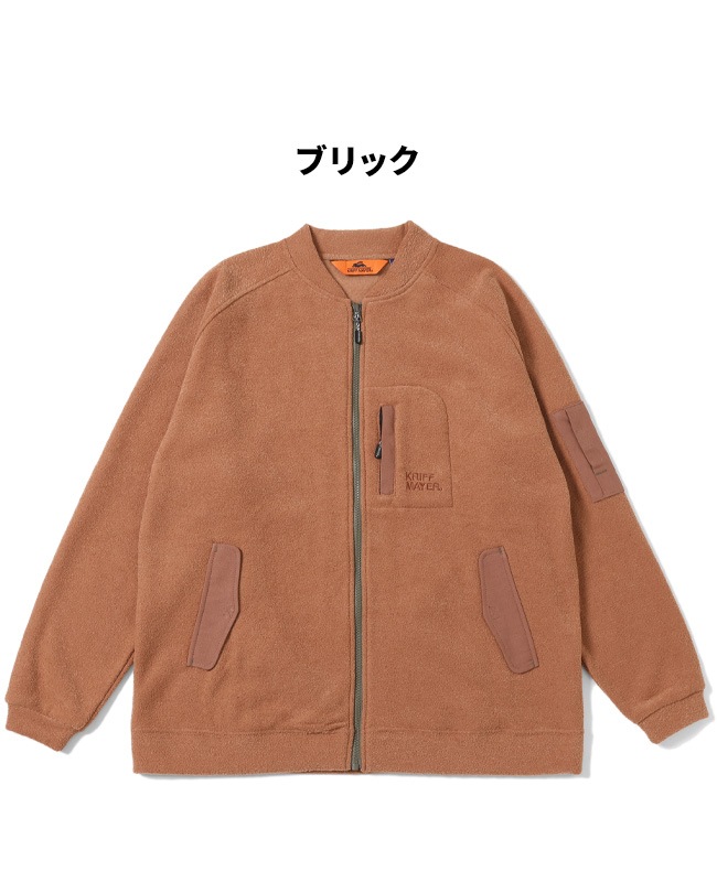 クリフメイヤー[公式] ブークレZIPカーデ MENS 2417811