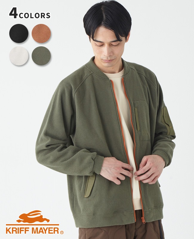 クリフメイヤー[公式] ブークレZIPカーデ MENS 2417811