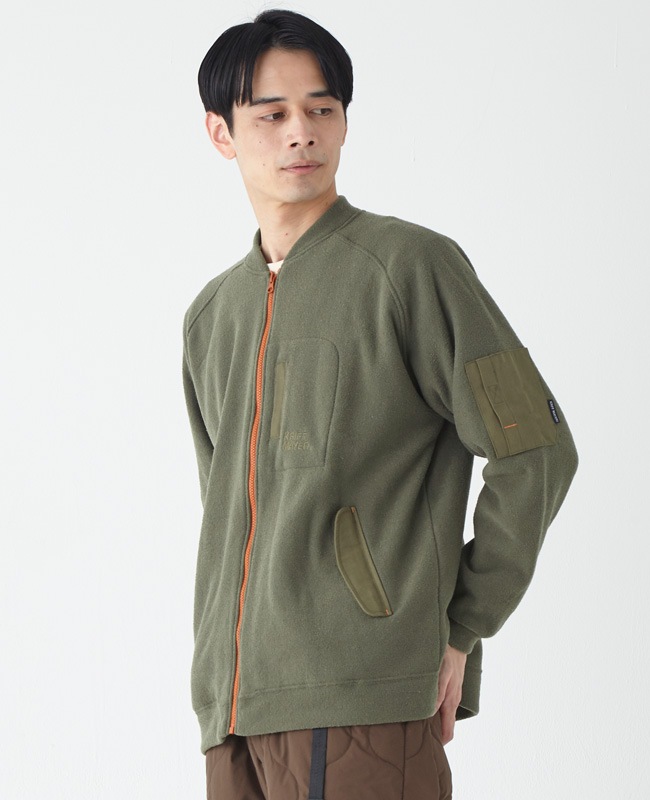 クリフメイヤー[公式] ブークレZIPカーデ MENS 2417811