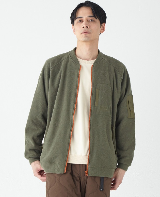 クリフメイヤー[公式] ブークレZIPカーデ MENS 2417811