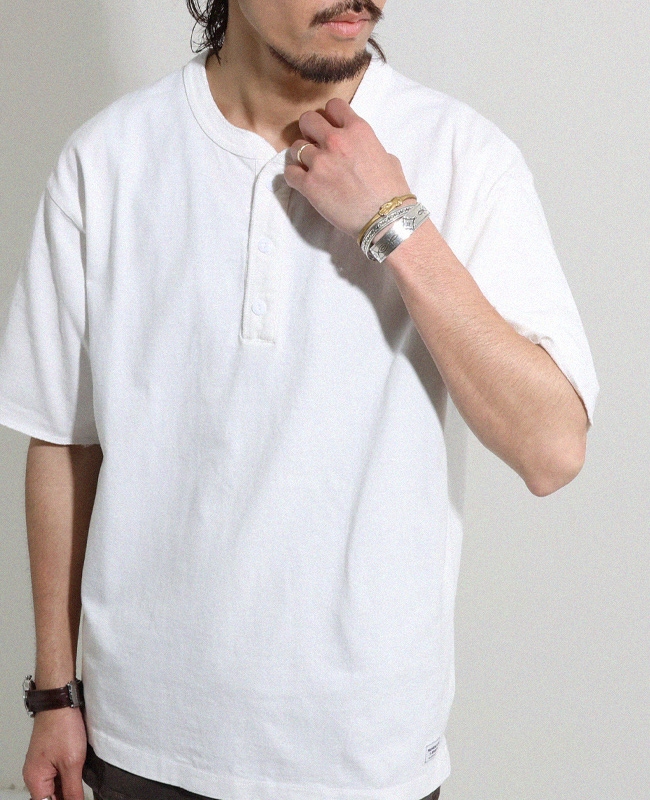 クリフメイヤー[公式] ヘビーウェイトピグメントヘンリーTシャツ MENS LADYS 2455803