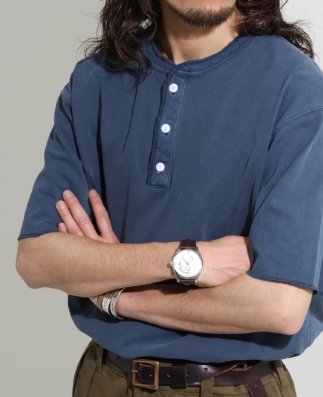 クリフメイヤー[公式] ヘビーウェイトピグメントヘンリーTシャツ MENS LADYS 2455803
