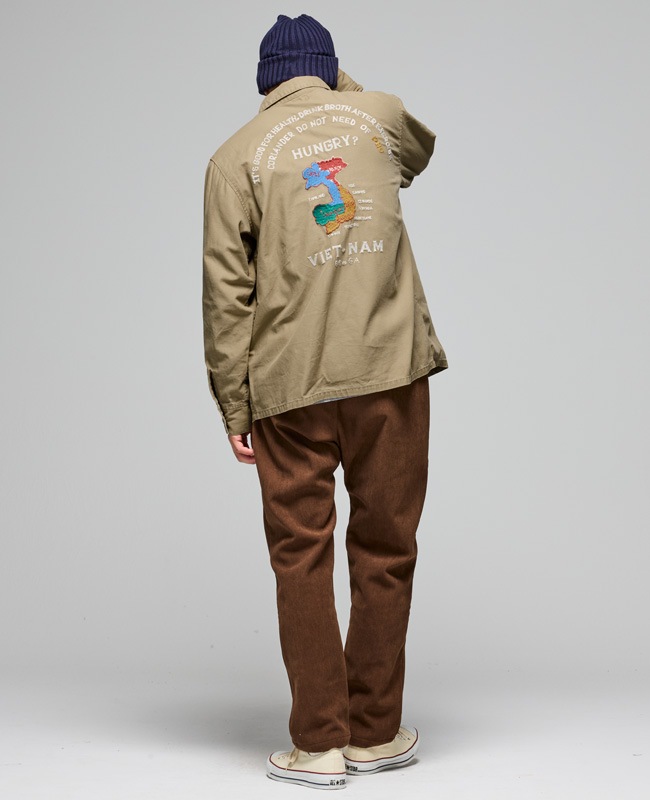 クリフメイヤー[公式] スーベニア刺繍ミリタリーシャツ MENS
