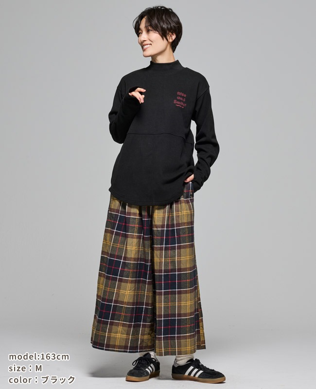 クリフメイヤー[公式] もちのびモックネックT LADYS W2515608 | LADYS