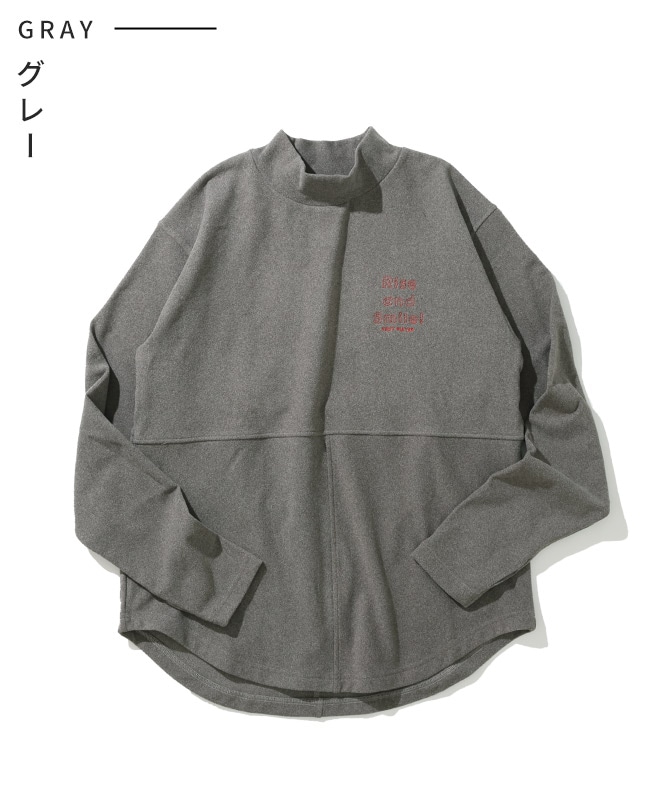 クリフメイヤー[公式] もちのびモックネックT LADYS W2515608 | LADYS