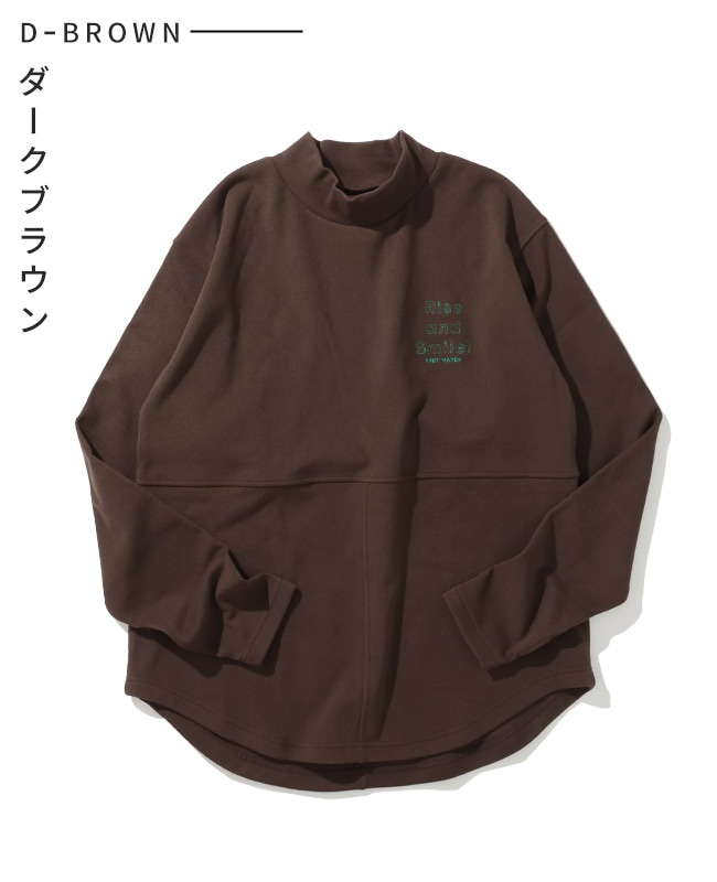 クリフメイヤー[公式] もちのびモックネックT LADYS W2515608