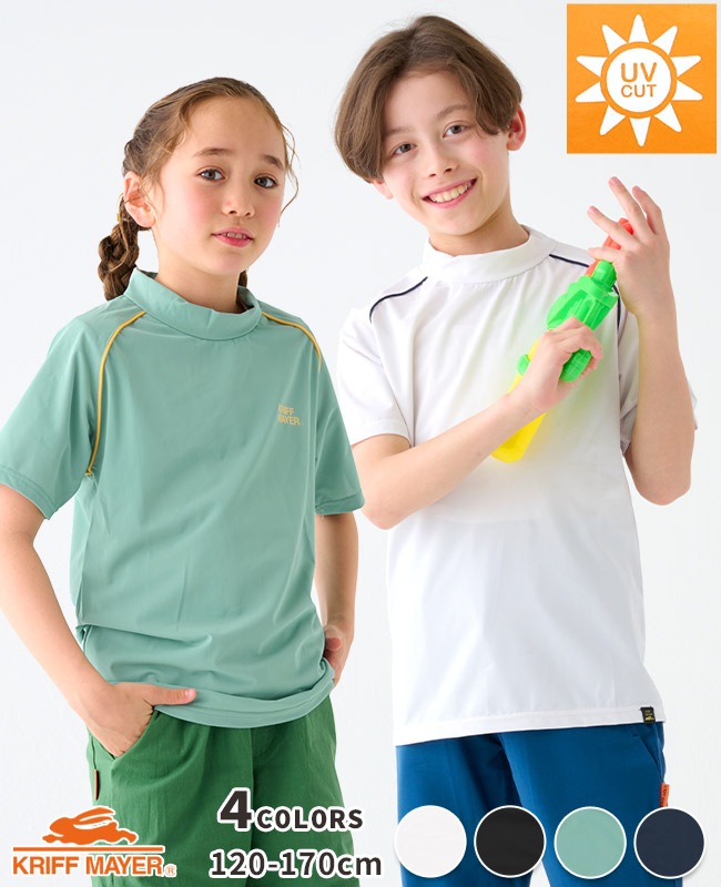 クリフメイヤー[公式] ラグランラッシュガード半袖Tシャツ KIDS J2447870
