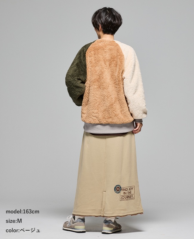 クリフメイヤー[公式] ざっくり裏毛スウェットスカート LADYS W2517837