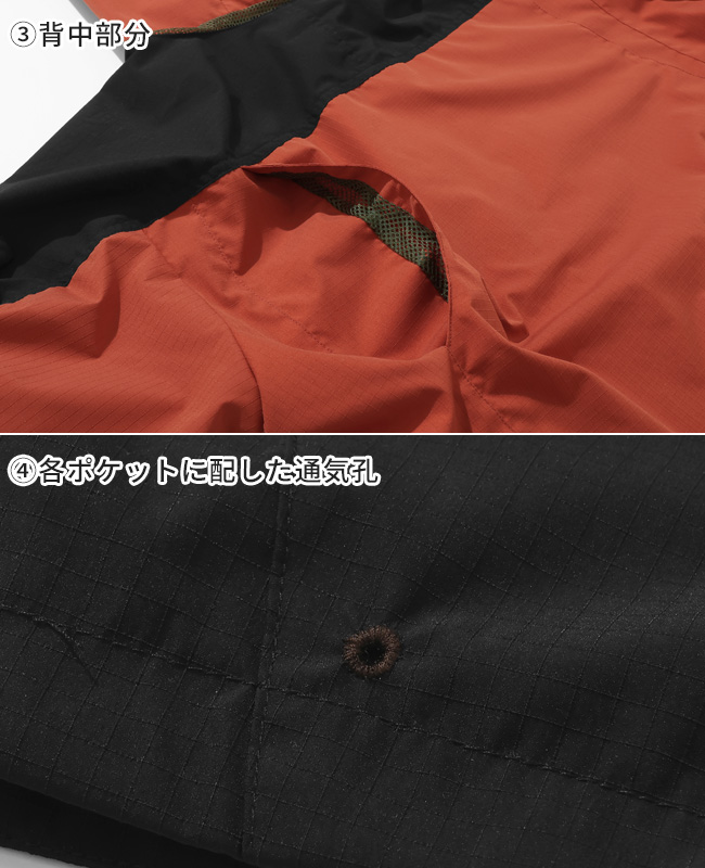 クリフメイヤー[公式] クリーネスベンチレーションジャケット MENS 2537801