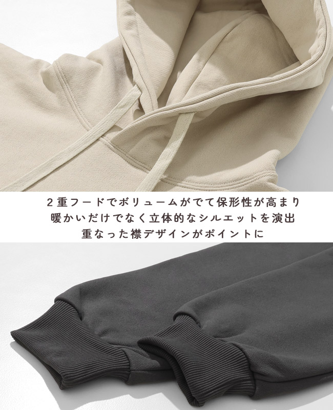 クリフメイヤー[公式] 裏起毛パーカー(クリフラビット) LADYS W2527820