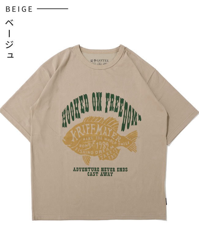 クリフメイヤー[公式] 夏季GO!T(魚) MENS 2555103