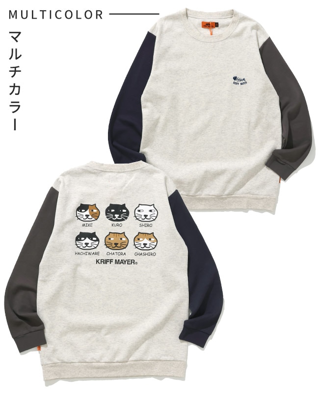クリフメイヤー[公式] プリントクルー（ネコ） KIDS J2517845
