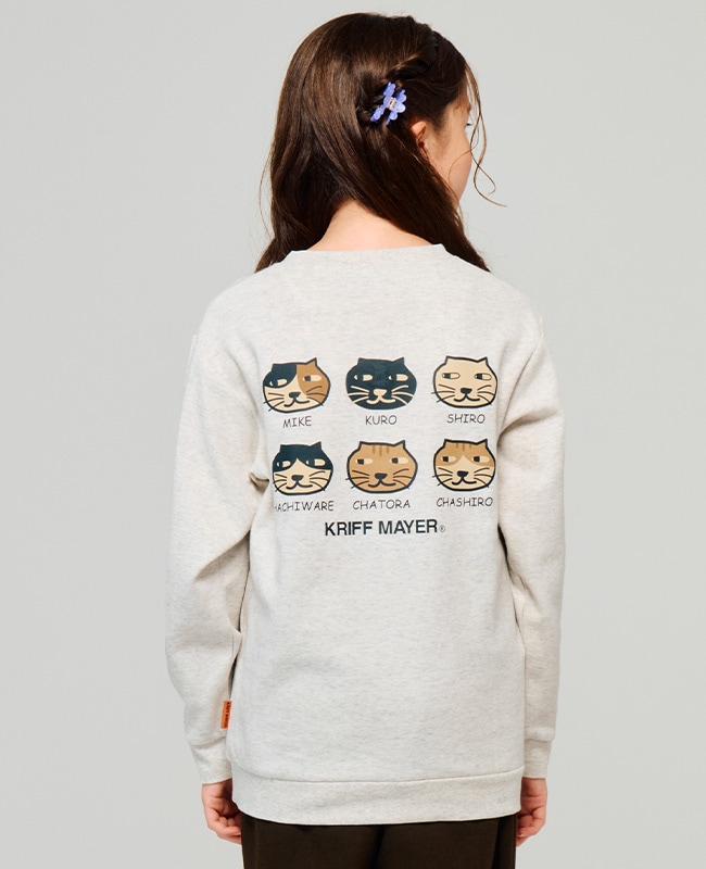 クリフメイヤー[公式] プリントクルー（ネコ） KIDS J2517845 | KIDS