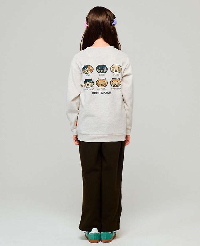 クリフメイヤー[公式] プリントクルー（ネコ） KIDS J2517845