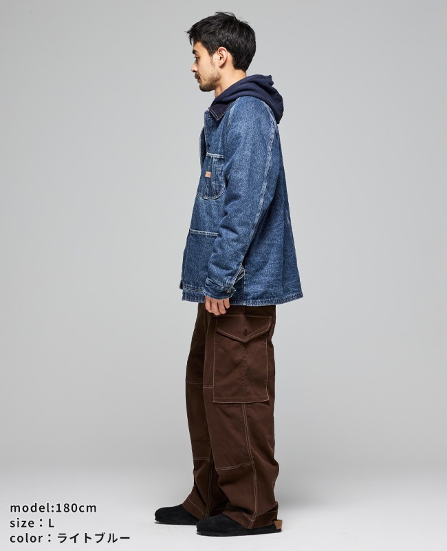 クリフメイヤー[公式] 裏フリースカバーオールJK MENS 2515107