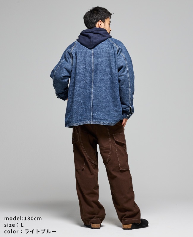 クリフメイヤー[公式] 裏フリースカバーオールJK MENS 2515107