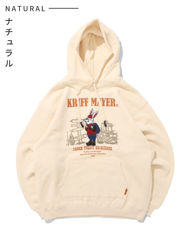 クリフメイヤー[公式] 裏起毛パーカー(ラビット) MENS 2523105