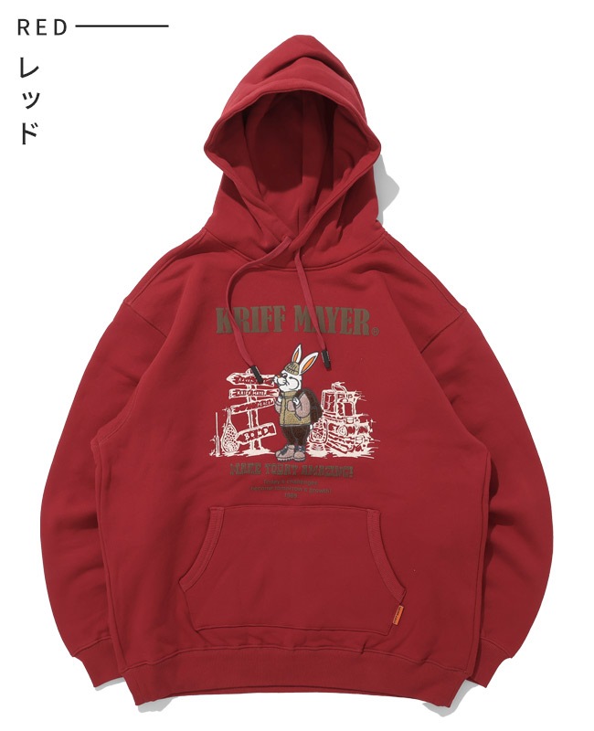 クリフメイヤー[公式] 裏起毛パーカー(ラビット) MENS 2523105