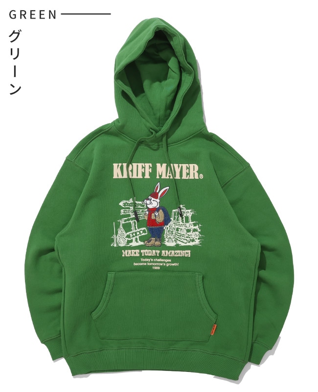 クリフメイヤー[公式] 裏起毛パーカー(ラビット) MENS 2523105