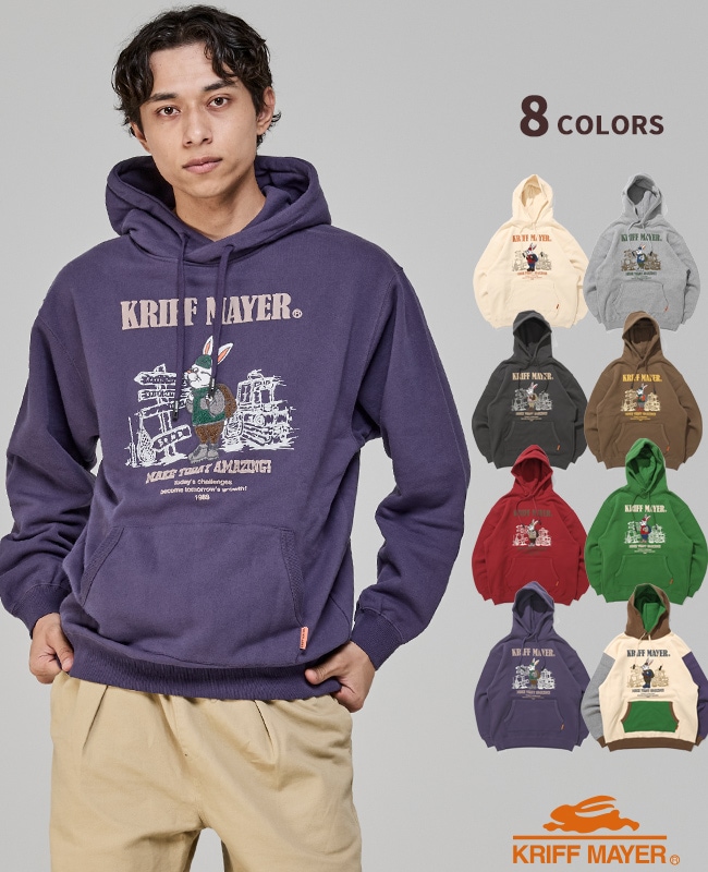 クリフメイヤー[公式] 裏起毛パーカー(ラビット) MENS 2523105 | MENS