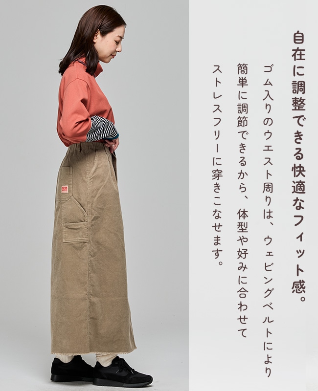 クリフメイヤー[公式] コーデュロイペインタークライミングスカート LADYS W2615124