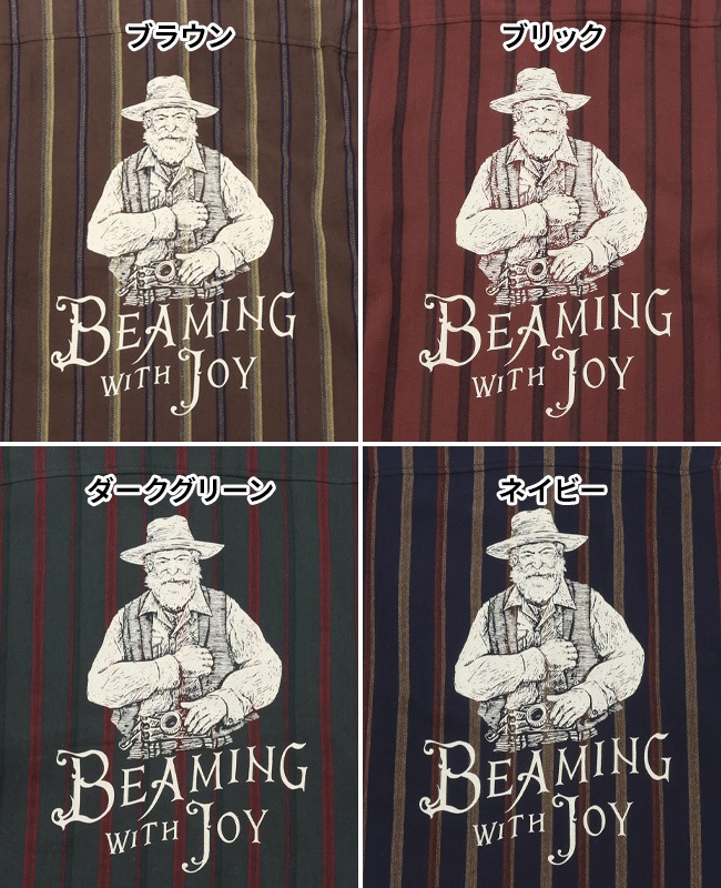 クリフメイヤー[公式] ストライプフランネルシャツ MENS 2515108