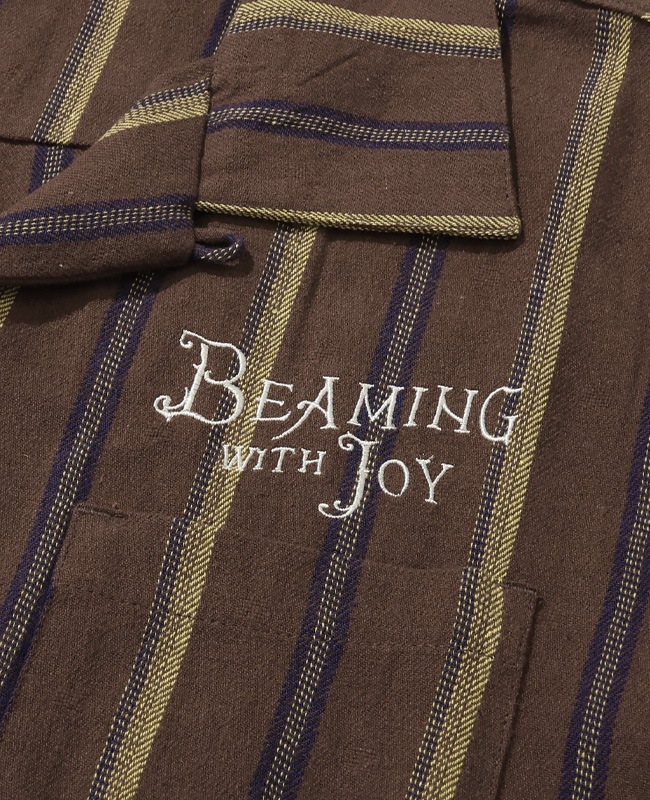 クリフメイヤー[公式] ストライプフランネルシャツ MENS 2515108