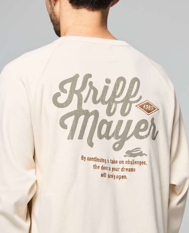 クリフメイヤー[公式] もちのび刺繍ラグランロンT MENS 2515601