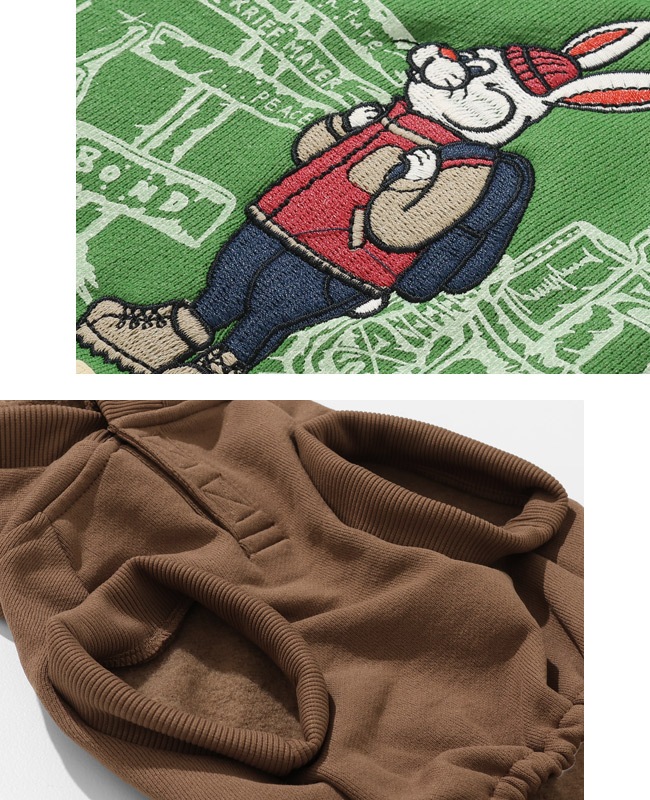 クリフメイヤー[公式] 裏起毛パーカー(ラビット) DOG D2527814