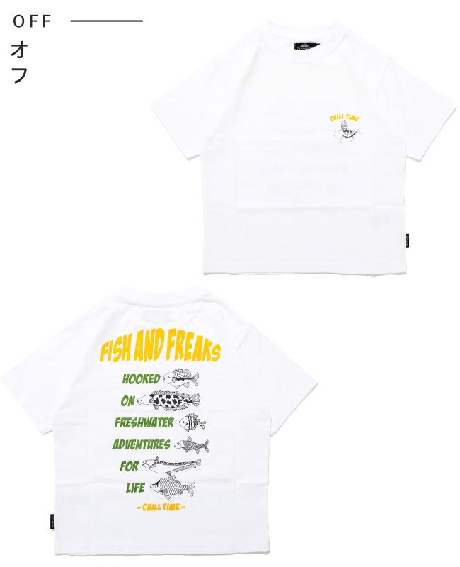 クリフメイヤー[公式] 天竺プリントTEE(釣り) KIDS J2556308