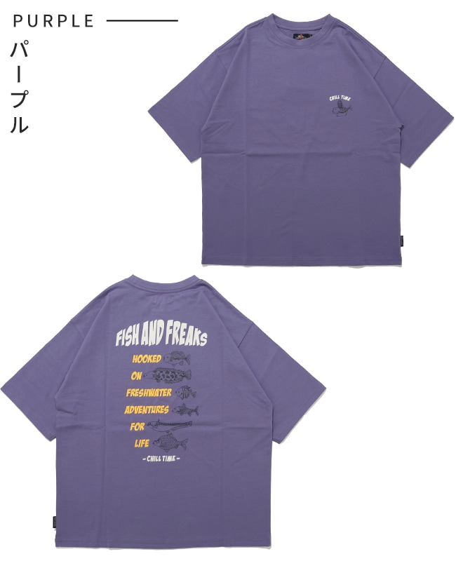 クリフメイヤー[公式] 天竺プリントTEE(釣り) KIDS J2556308