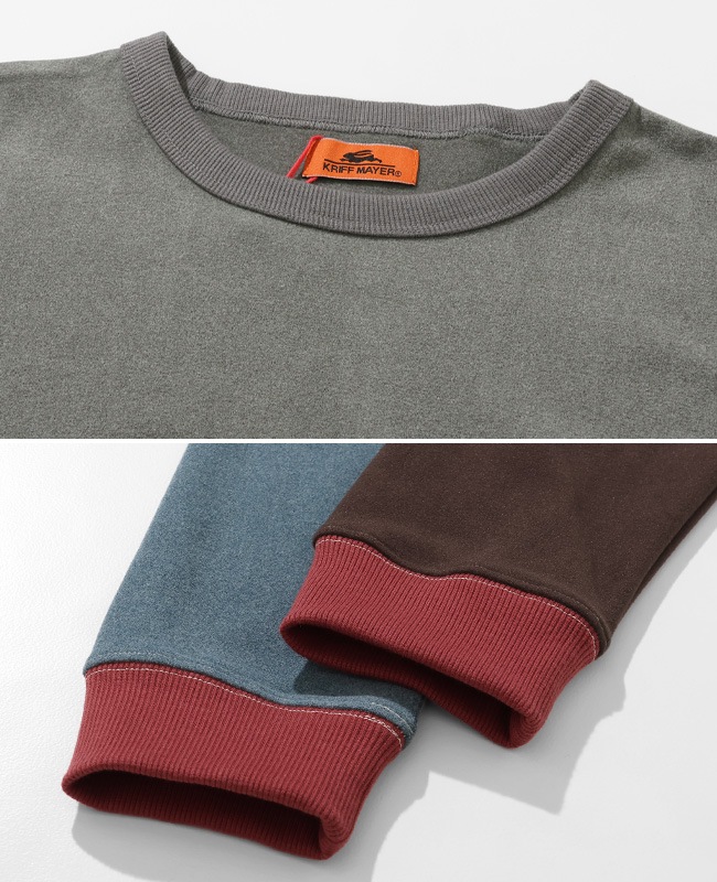 クリフメイヤー[公式] もちのび刺繍ロンT MENS 2515600