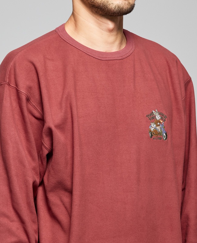 MENS メンズ,Tシャツ,長袖Tシャツ | KRIFF MAYER [クリフメイヤー] もちのび ラビット ロンT スタンド 長袖 Tシャツ メンズ