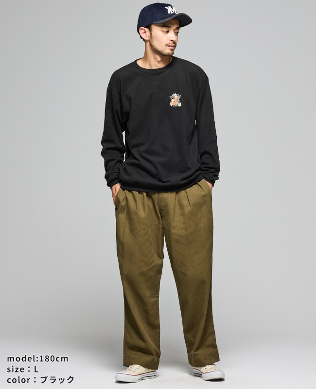 CRAFTSMAN ロンスプ金土日限定お値下げ 19500→18500 クリフメイヤー[公式] もちのび刺繍ロンT MENS 2515600 | 親子＆ペア