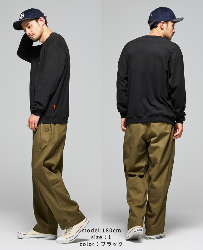 クリフメイヤー[公式] もちのび刺繍ロンT MENS 2515600 | 親子＆ペア