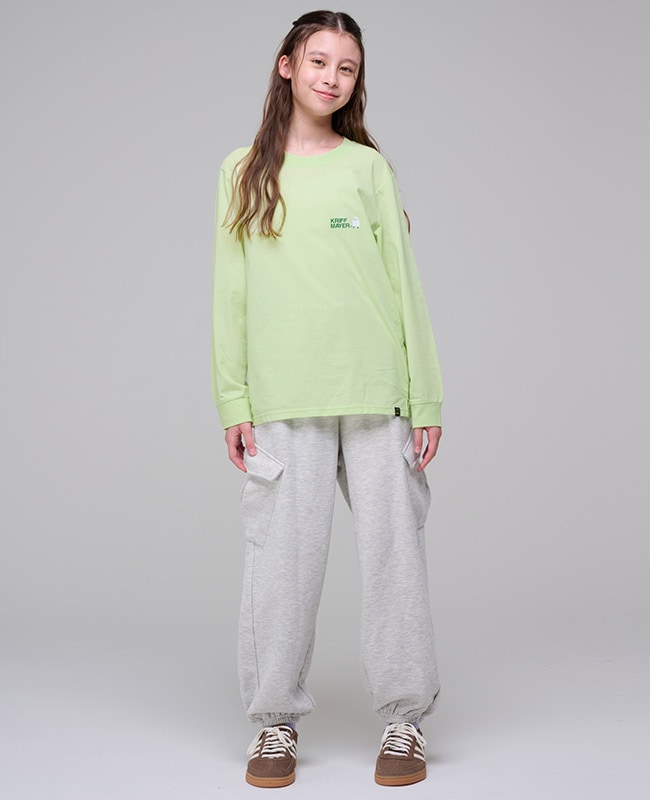 クリフメイヤー[公式] UVカットさらロンT(メジェド様) KIDS J2537834