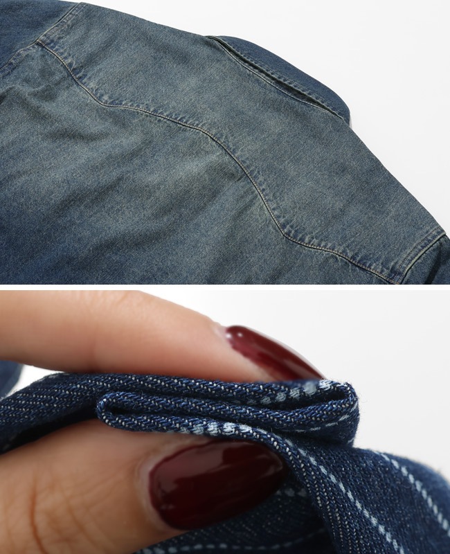 クリフメイヤー[公式] ウエスタンデニムシャツ MENS 2625110