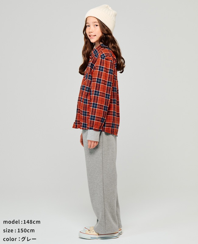 クリフメイヤー[公式] 裏シャギーゆるパンツ KIDS J2517861