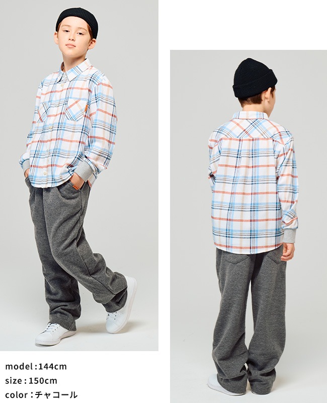 クリフメイヤー[公式] 裏シャギーゆるパンツ KIDS J2517861