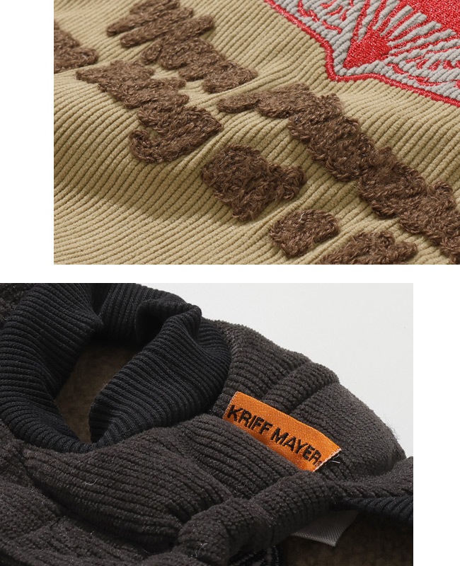 クリフメイヤー[公式] 裏ボアコーデュロイボンバーJK DOG D2525113