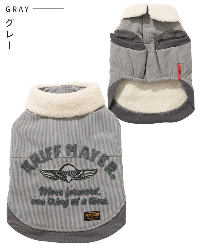 クリフメイヤー[公式] 裏ボアコーデュロイボンバーJK DOG D2525113