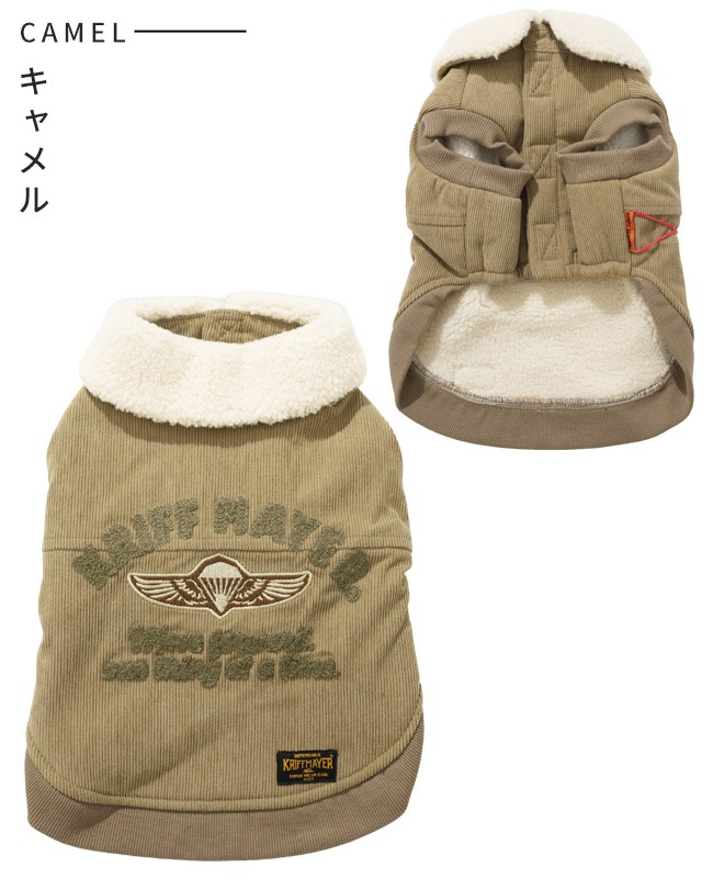 クリフメイヤー[公式] 裏ボアコーデュロイボンバーJK DOG D2525113