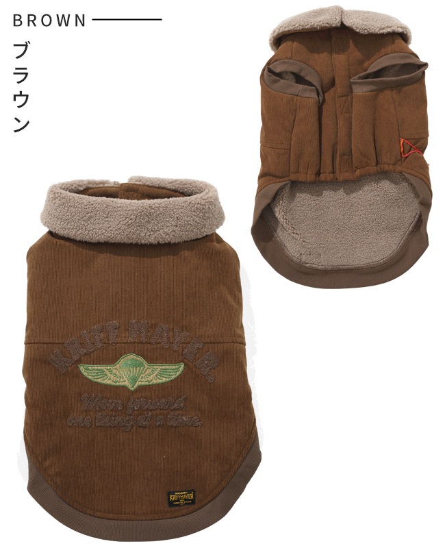 クリフメイヤー[公式] 裏ボアコーデュロイボンバーJK DOG D2525113