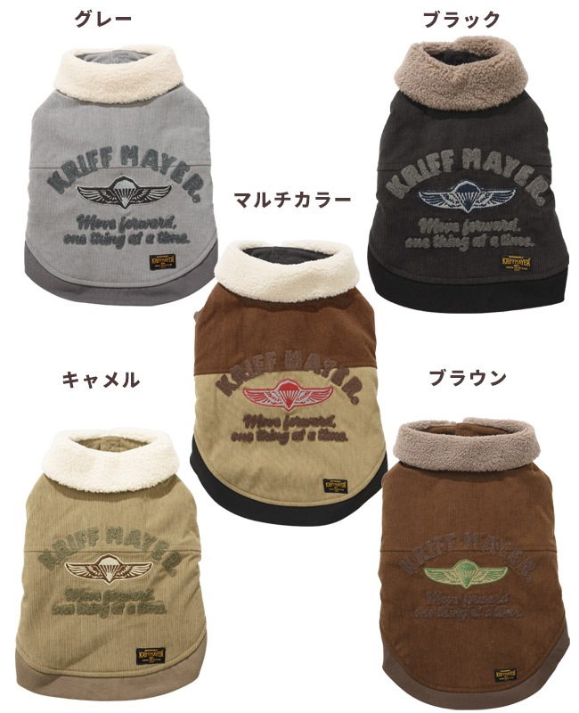 クリフメイヤー[公式] 裏ボアコーデュロイボンバーJK DOG D2525113